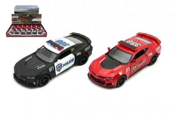 Auto Kinsmart Chevrolet Camaro policija/vatrogasci 12cm metal/plastika