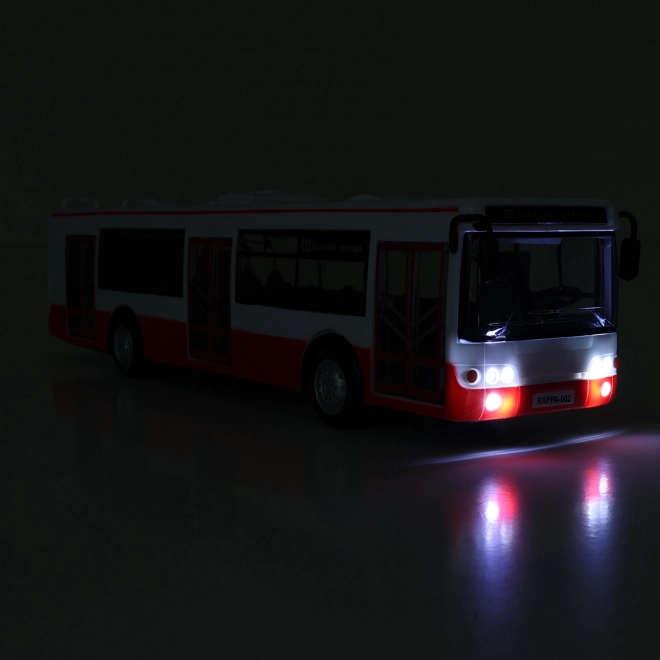 Autobus koji najavljuje stanice na češkom 28 cm