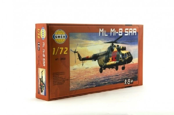 Model Mil Mi-8 SAR 1:72 25,5x29,5 cm u kutiji 34x19x6cm