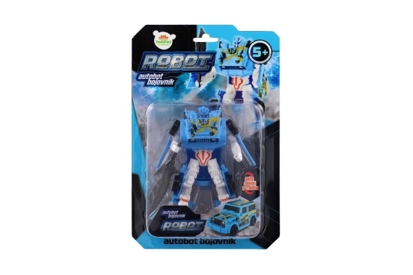 Transformer robot plavi