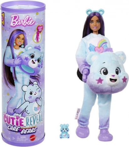 Barbie Cutie Reveal – Medvjedići Dobricali, serija 2, ljubičasta lutka
