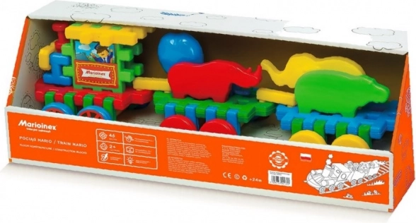 Konstrukcijski set vlak MARIO – 41 dijelova