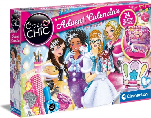 Clementoni Crazy Chic adventski kalendar Lovely Time