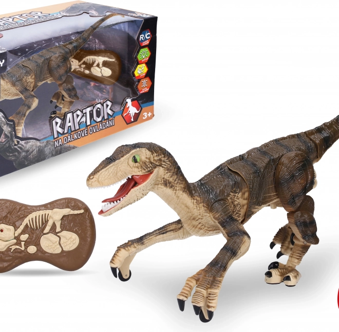 Raptor na daljinsko upravljanje smeđi 45 cm