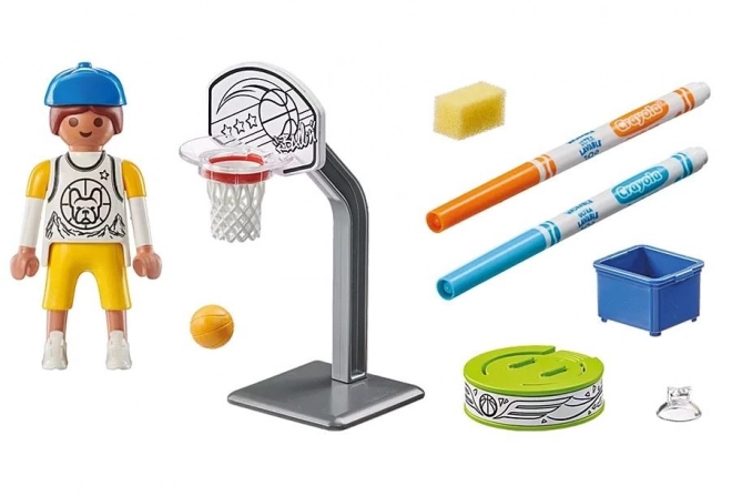 Playmobil Paint Skater s košarkaškom loptom