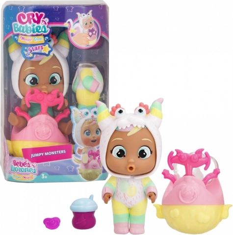 Interaktivna igračka Cry Babies Magic Tears Jumpy Monsters Nunu