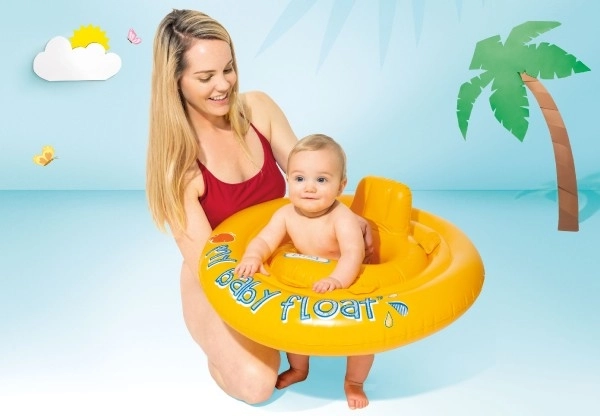 Dječji plutajući prsten na napuhavanje +- 70cm u kutiji 6-12m