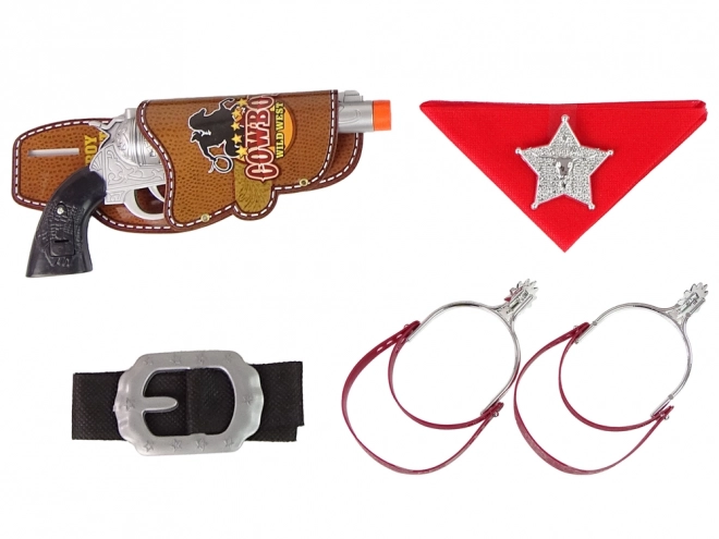 Kaubojski šerifovski set Sačmarica Revolver