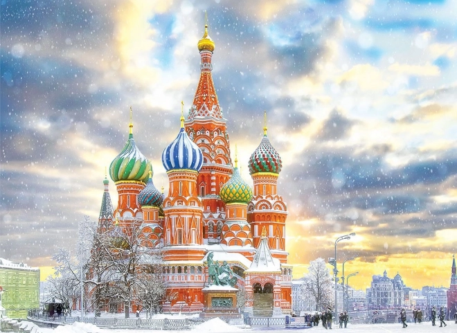 eurographics puzzle hram svetog vazelja blaženog, moskva – 1000 dijelova