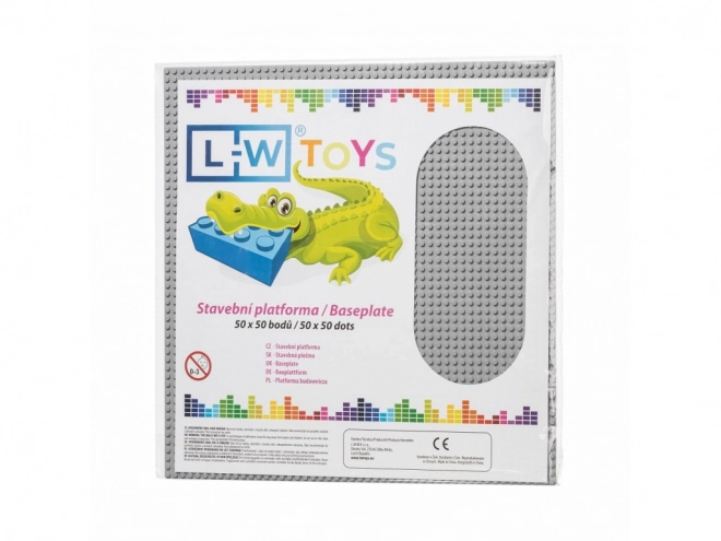 L-W Toys Velika podloga za gradnju 50x50