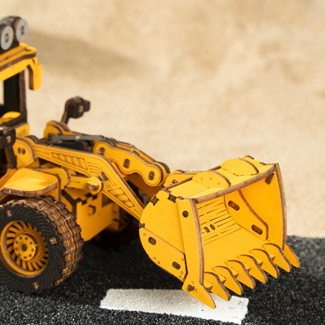 RoboTime drvene 3D puzzle - Utovarivač