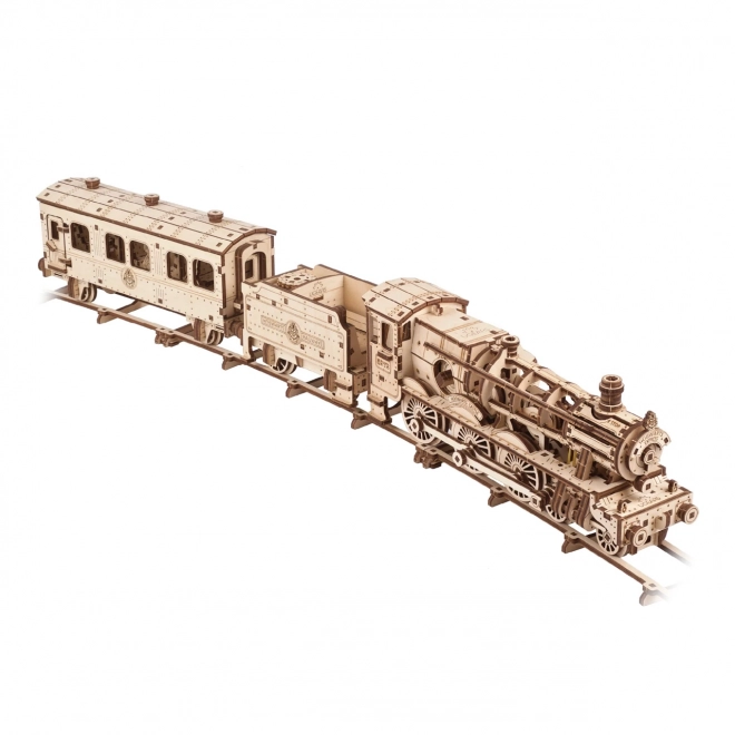Ugears 3D drvena mehanička slagalica Harry Potter Hogwarts Express
