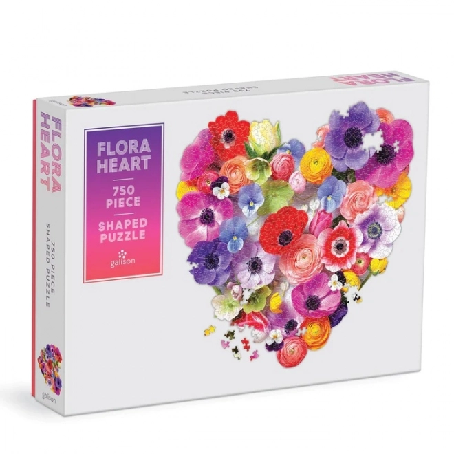 Galison Puzzle Cvjetno Srce 750 komada