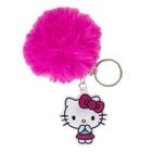 Privjesak s pahuljastim puffom Hello Kitty