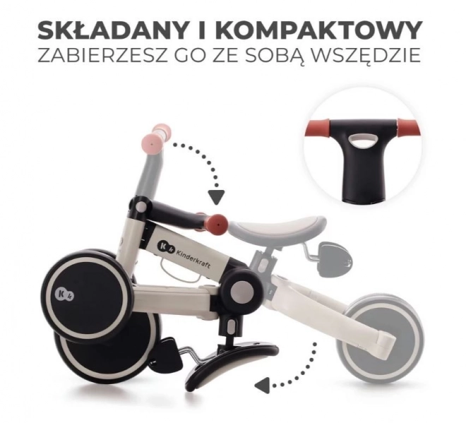 Trokolica 4TRIKE SREBRNO SIVA