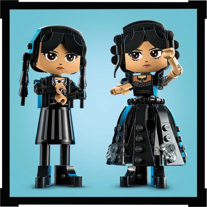 LEGO figurica Wednesday Addams