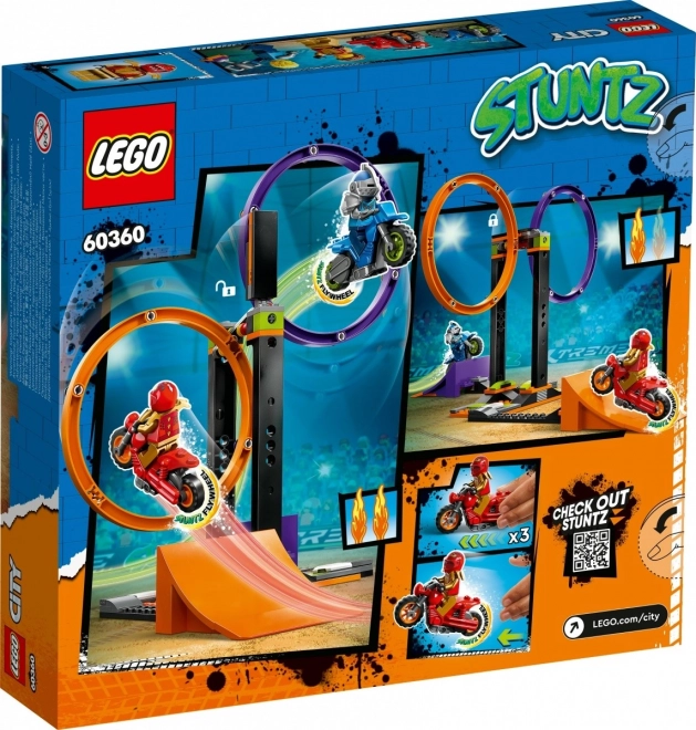 LEGO® City 60360 Kaskaderski izazov s rotirajućim krugovima