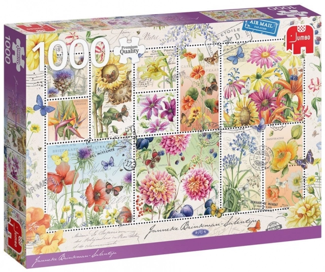 Jumbo puzzle ljetne cvjetne marke 1000 dijelova