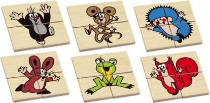 Drvene puzzle KRTICA 6 motiva od DETOA