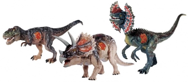 Zvučni dinosaur - T-Rex, Triceratops, Dilophosaurus
