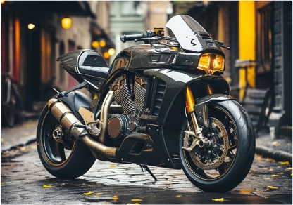 Realističan motiv za ljubitelje motora