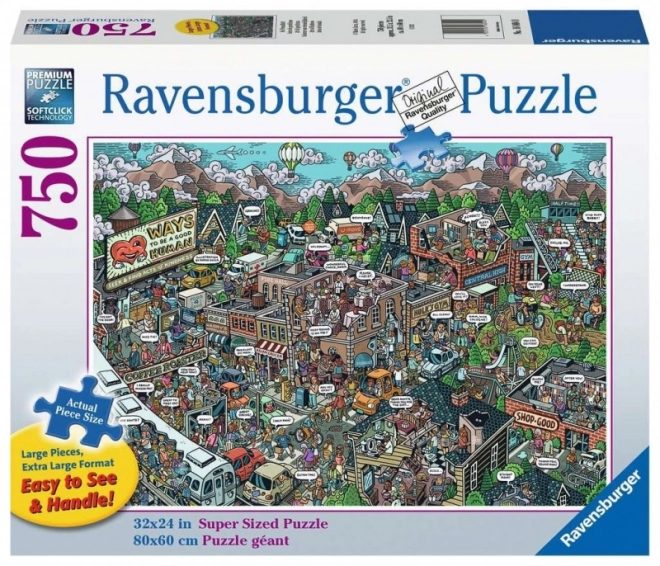 Ravensburger puzzle Djela dobrote 750 dijelova