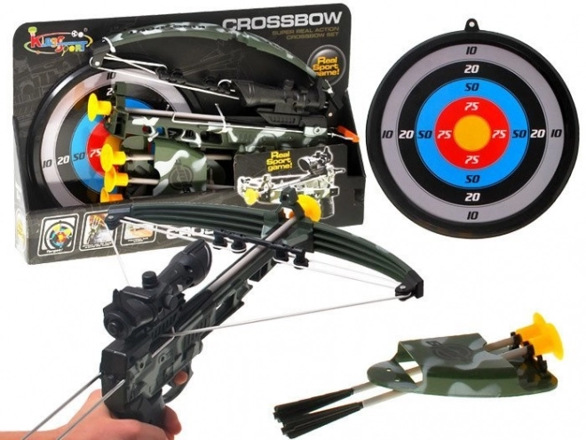 Samostrel s laserskim ciljem + meta za0698