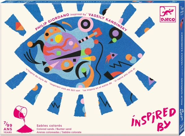 Kreativni set inspiriran Wassily Kandinskym