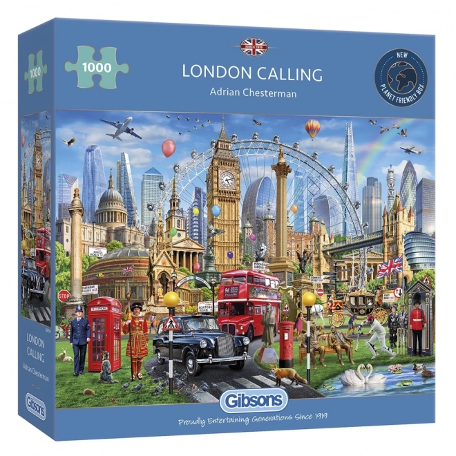 Puzzle Londonski Poziv 1000 komada