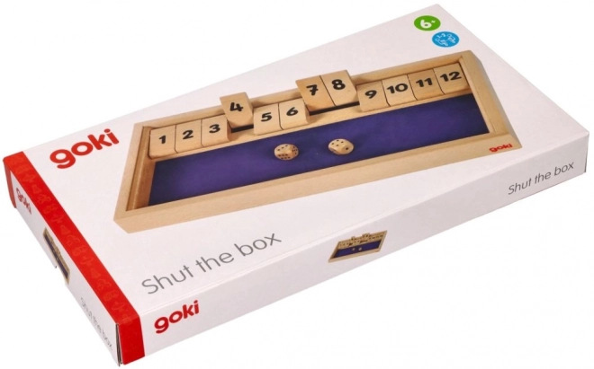 Goki Shut the box igra na stolu za 2 igrača