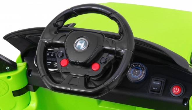 Električni autić Land Rapid Racer zeleni