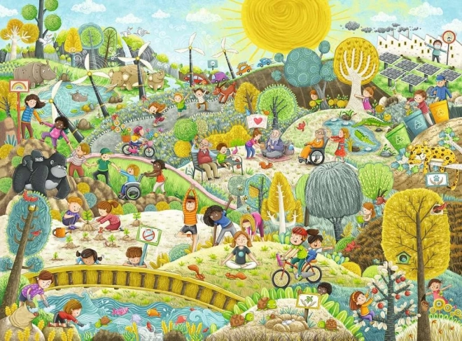 Puzzle Održivost XXL 200 dijelova