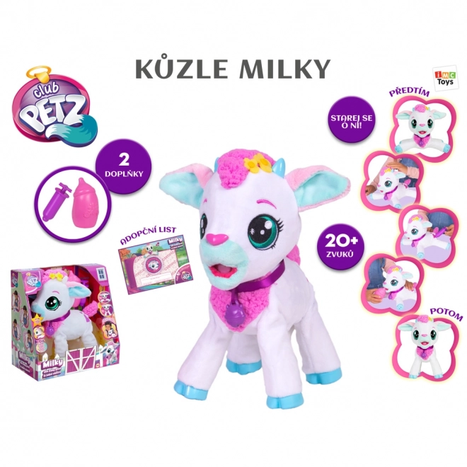 Interaktivno kozliće Milky od Club Petz