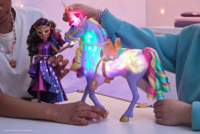 UNICORN ACADEMY SVJETLEĆI JEDNOROG WILDSTAR 24cm