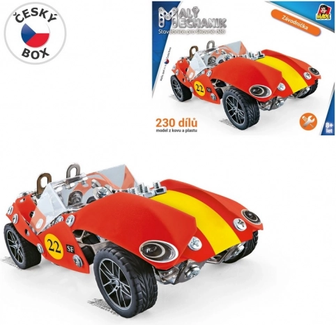 Mali mehaničar – trkaći automobil, 230 dijelova