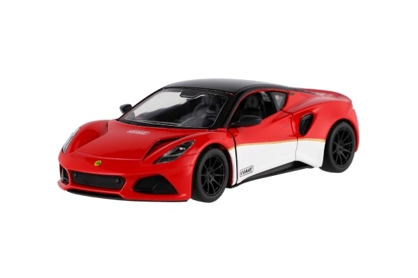 Auto Kinsmart Lotus Emira 1:38 metal/plast 12,5cm 3 boje na povlačenje unatrag 12 kom u kutiji