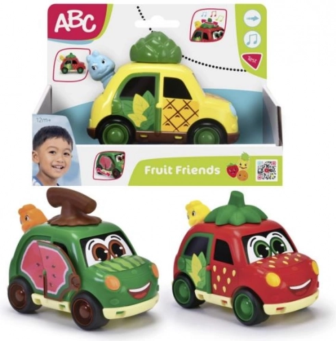 abc voćni autić 12 cm, 3 varijante