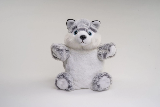 Plišana Pas Husky lutka 25 cm