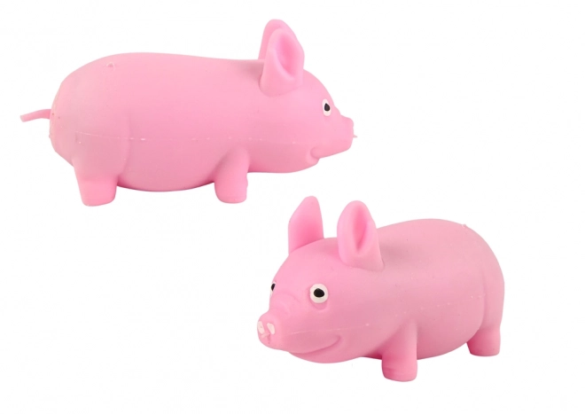 Elastična ružičasta squishy igračka svinjica