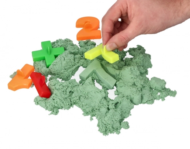 Kinetički pijesak ColourSand mint 1 kg