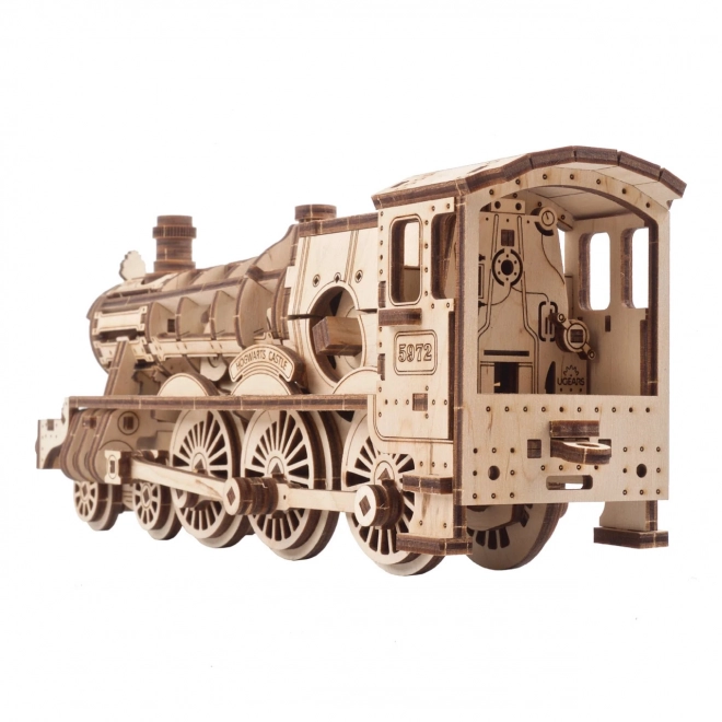 Ugears 3D drvena mehanička slagalica Harry Potter Hogwarts Express