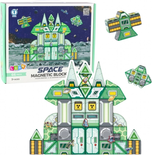 Magnetične kocke Svemirska stanica 66 kom