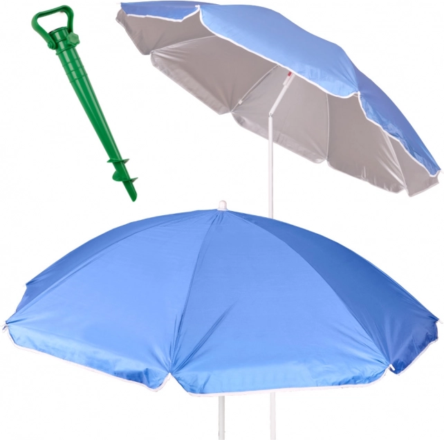 Podesivi sklopivi suncobran s UV zaštitom 150 cm plavi
