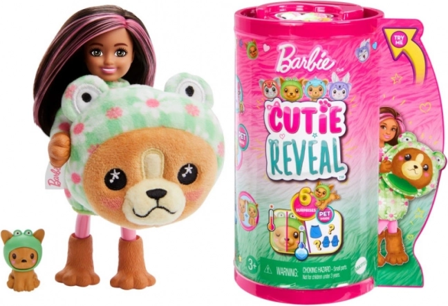 Barbie Cutie Reveal Chelsea lutkica psić – žabka