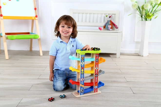Tooky Toy Šarena staza za autiće