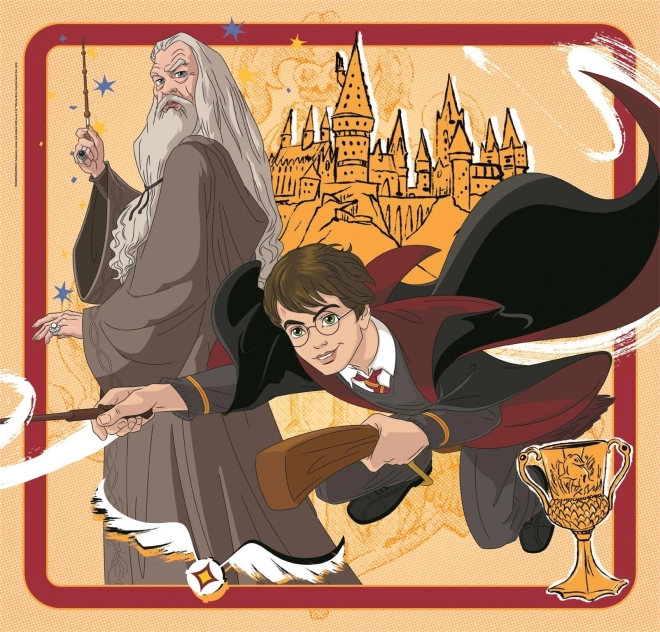 Puzzle Square: Harry Potter, 3x48 dijelova