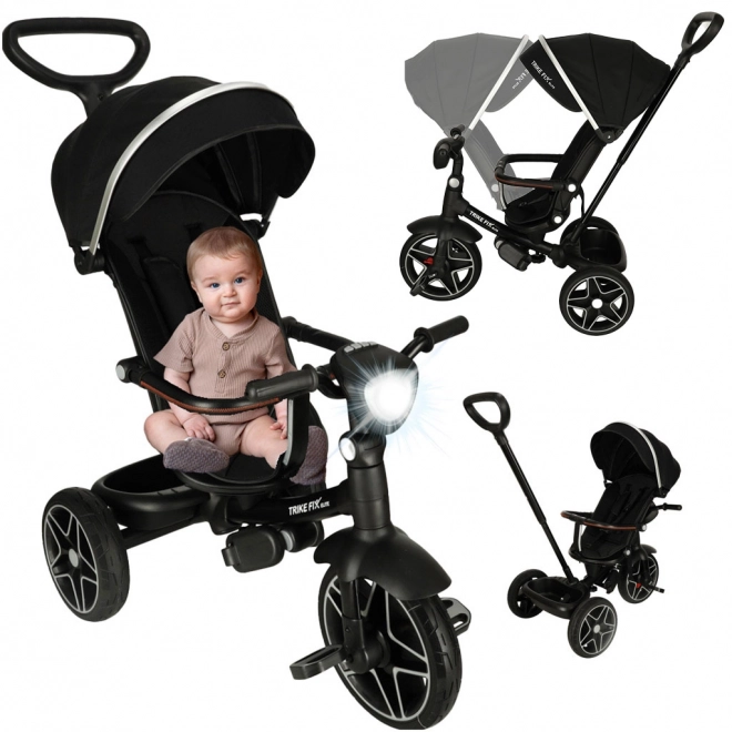 Trike Fix Elite tricikl kolica crna