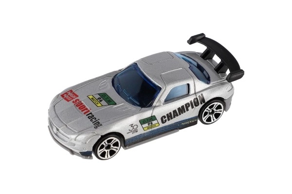 Automobil utrke 6kom metal/plastika 8cm slobodno kretanje u kutiji 10,5x27x4cm
