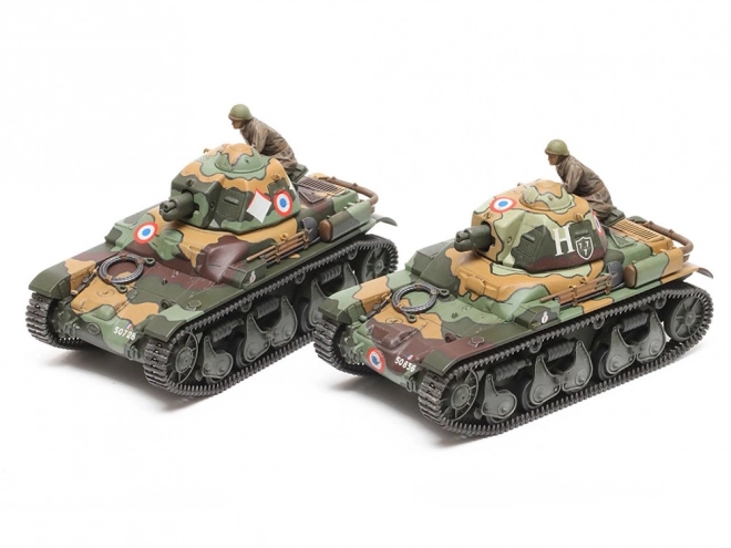 Model plastičnog francuskog lakog tenka Renault R35