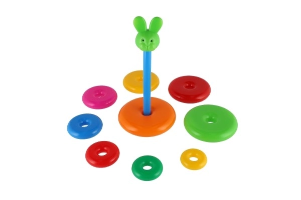 Složivi prstenasti toranj plast 28 cm različite boje u mreži 12m+